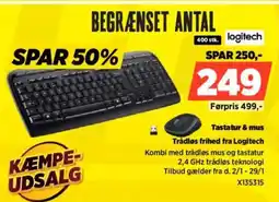 Power Tastatur & mus X135315 tilbud