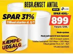 Power Mesh-system TPLDECOAX1500 tilbud