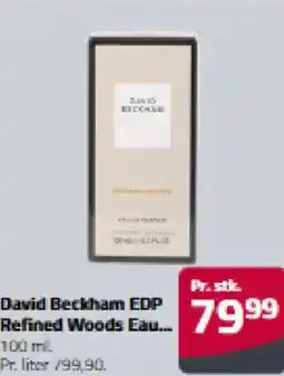 Fleggaard David Beckham EDP Refined Woods Eau... tilbud