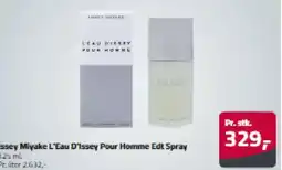 Fleggaard Issey Miyake L'Eau D'Issey Pour Homme Edt Spray tilbud