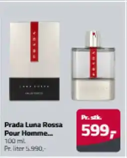 Fleggaard Prada Luna Rossa Pour Homme... tilbud