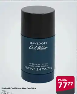 Fleggaard Davidoff Cool Water Man Deo Stick tilbud