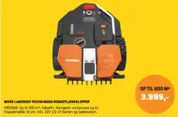 XL-BYG Worx landroid vision m600 robotplæneklipper tilbud