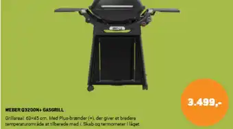 Weber q3200n+ gasgrill