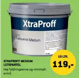 XL-BYG Xtraproff medium letspartel tilbud