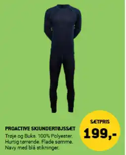 XL-BYG Proactive skiundertøjssæt tilbud