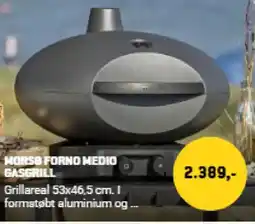 XL-BYG Mors forno medio gasgrill tilbud