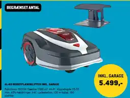 XL-BYG Al-ko robotplæneklipper inkl. garage tilbud