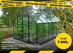 XL-BYG Outrium drivhus tilbud