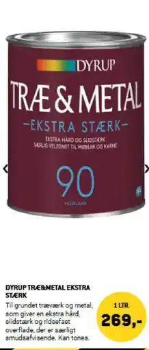 XL-BYG Dyrup træe&metal ekstra stærk tilbud