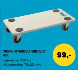 XL-BYG Work>it møbelhund tilbud