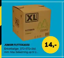 XL-BYG Junior flyttekasse tilbud