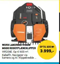 XL-BYG Worx landroid vision m600 robotplæneklipper tilbud