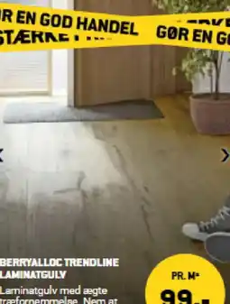 XL-BYG Berryalloc trendline laminatgulv tilbud