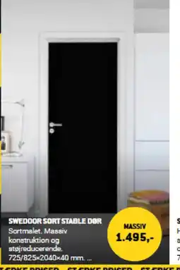 XL-BYG Swedoor stable effect tilbud