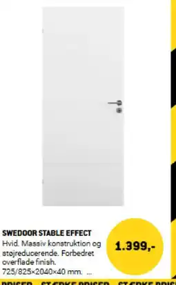 XL-BYG Swedoor stable effect tilbud