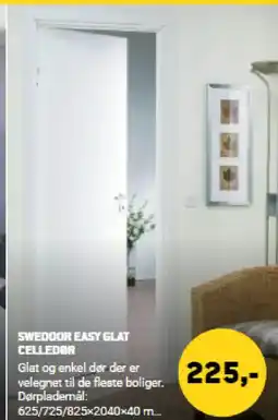XL-BYG Swedoor easy glat celledor tilbud