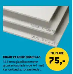 XL-BYG Knauf classic board a-1 tilbud