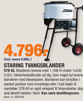 Staring Tvangsblander STB 65