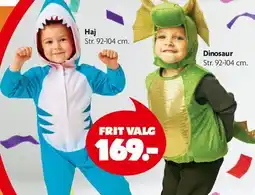 Fætter BR Haj eller Dinosaur tilbud