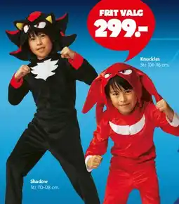 Fætter BR Shadow eller Knuckles tilbud