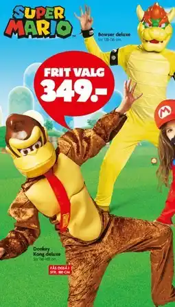 Fætter BR Donkey Kong deluxe eller Bowser deluxe tilbud