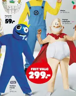 Fætter BR Kostumer - frit valg tilbud