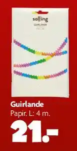 Fætter BR Guirlande (papir) tilbud