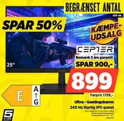 Power CEPTER Ultra-Gamingskærm C24ULTRA tilbud