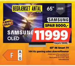 Power SAMSUNG 65" 4K Smart TV TQ65S90FATXXC tilbud