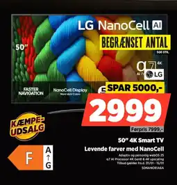 Power LG 50" 4K Smart TV 50NANO81A6A tilbud
