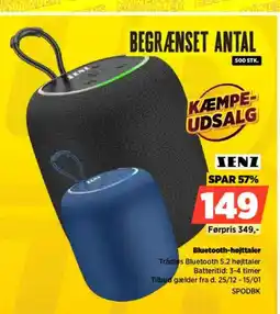 Power SENZ Bluetooth-højttaler SPODBK tilbud