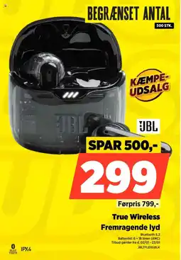 Power JBL True Wireless JBLTFLEXGBLK tilbud