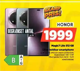 Power Magic7 Lite 512 GB HON5109BQBE tilbud