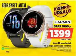 Power GARMIN Venu 2S-smartwatch GAR0100242910 tilbud