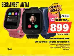 Power Børneurtelefon med eSIM XPLX62BK tilbud