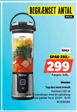 Power NINJA Blender BC151EUBK tilbud