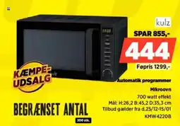 Power Kulz Mikroovn KMW4220B tilbud