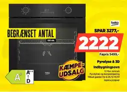 Power Beko Indbygningsovn PBIM14301BMP tilbud