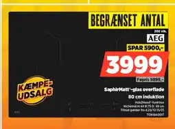 Power AEG 80 cm induktion TO841A00IT tilbud