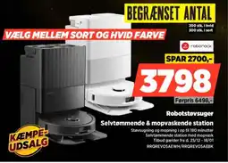 Power Robotstøvsuger RRQREVO5AEWH/RRQREVO5AEBK tilbud