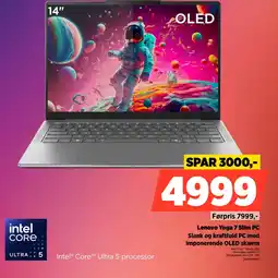 Power Lenovo Yoga 7 Slim PC 83JX008NMX tilbud