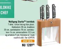 Imerco Wolfgang Starke knivblok tilbud