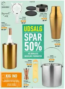 Imerco SPAR 50% PÅ UDVALGTE MIXOLOGY PRODUKTER tilbud