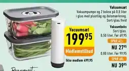 Imerco Vakuumsæt tilbud