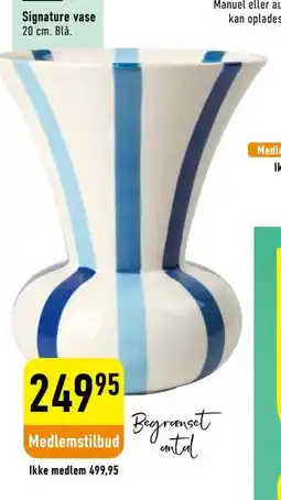Imerco Signature vase tilbud