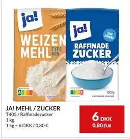 Nielsen's Discount JA! MEHL / ZUCKER tilbud