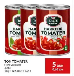 Nielsen's Discount TON TOMATER tilbud