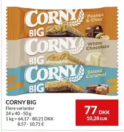 Nielsen's Discount CORNY BIG tilbud