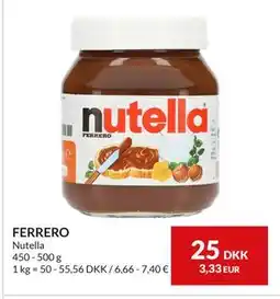 Nielsen's Discount FERRERO tilbud